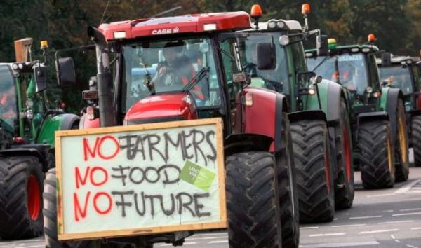 德农民再开拖拉机上街抗议 与环保主义者矛盾加剧