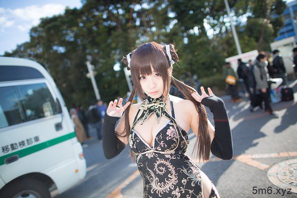 网友在ff现场见过尺度最大的cosplay伊织 超甜惊为天人