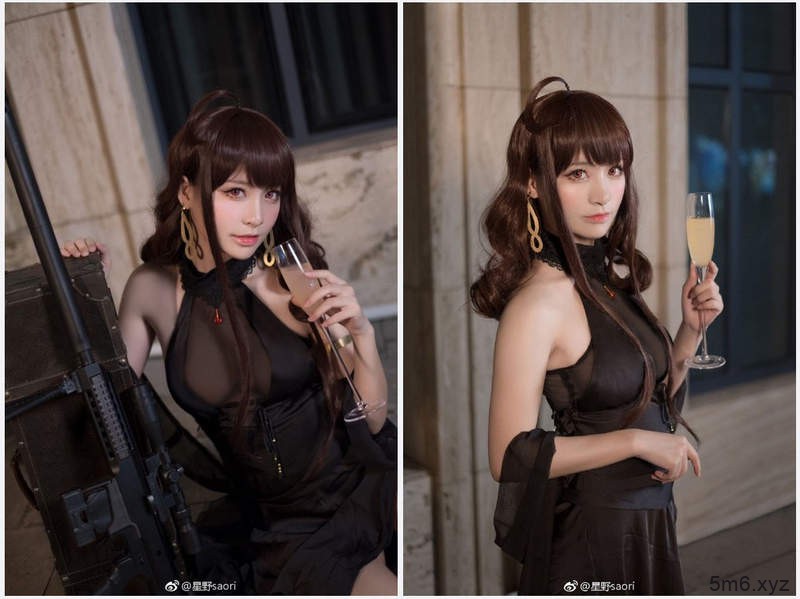 【蜗牛棋牌】星野Saori大尺度COSPLAY《碧蓝航线》爱宕 性感泳装美女高度还原角色