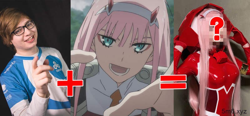 Sneaky角色扮演神秘少女ZERO TWO 高度还原美出新天际