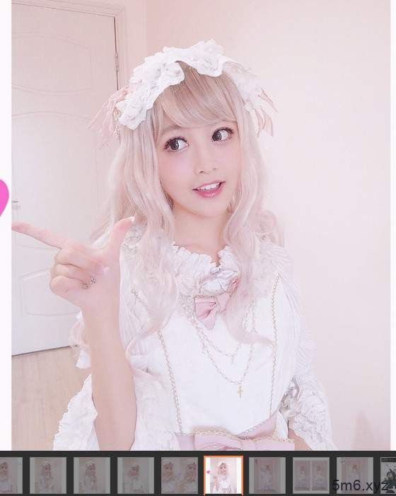 【蜗牛棋牌】正妹三三sugiCostume Play美少女LO娘漂亮到就跟洋娃娃一样