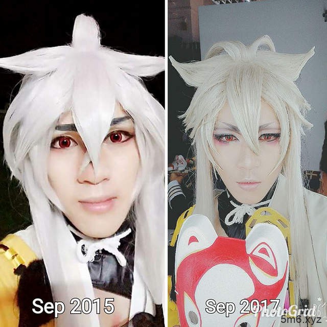 Coser的过去与现在 同样的角色经过了一段时间也看到了Cosplay的进化