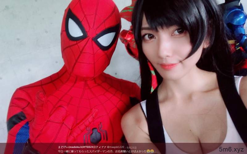 东京电玩展超美cosplay 正妹cosplay《最终幻想7》蒂法