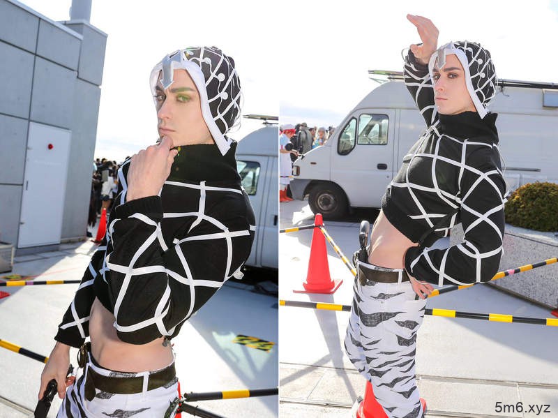 2018日本同人展Coser实力扮演角色 场外男性版Cosplay欣赏