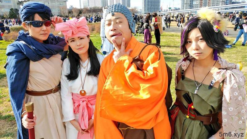 2018日本同人展Coser实力扮演角色 场外男性版Cosplay欣赏