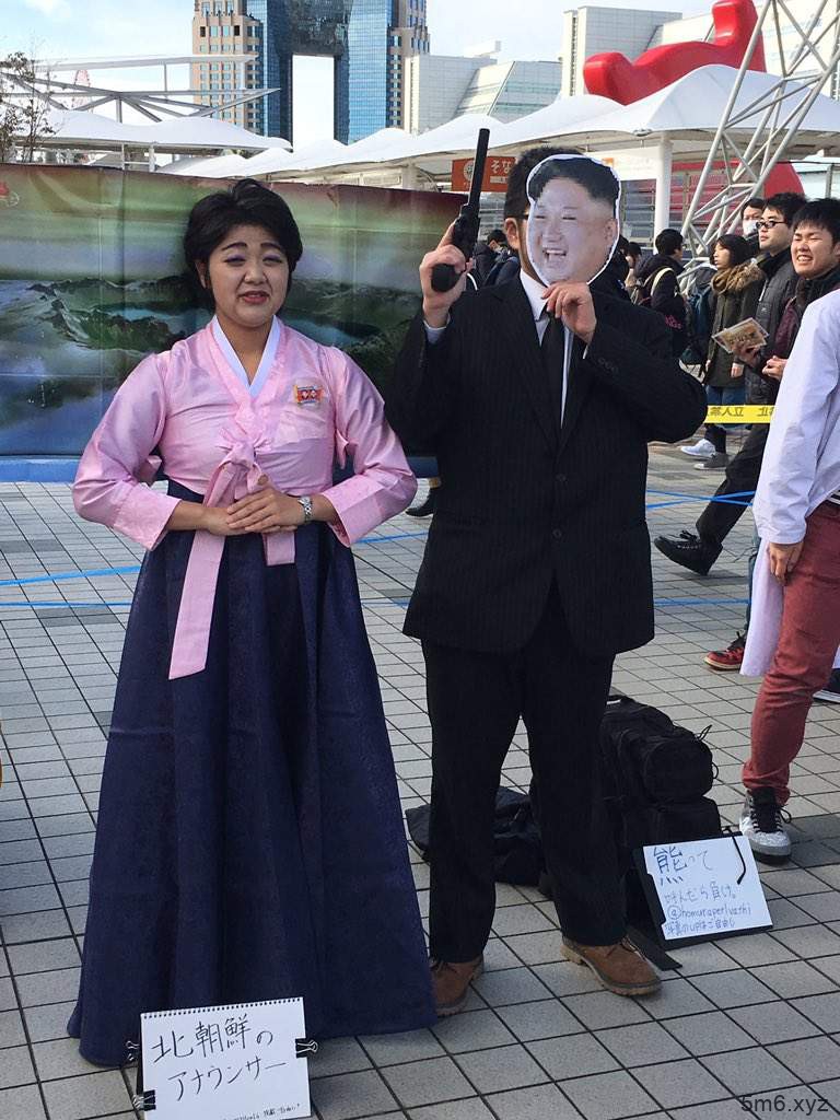 2018日本同人展Coser实力扮演角色 场外男性版Cosplay欣赏