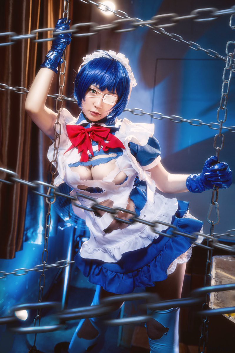 Miido三刀刀性感身材逆天 巨乳Coser经典角色欣赏