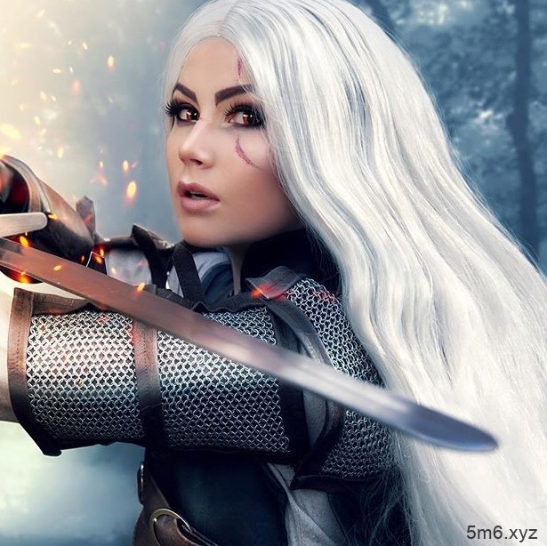 【蜗牛棋牌】霸气御姐cos《赛博朋友可2077》女主角 造型逼真炫酷十足