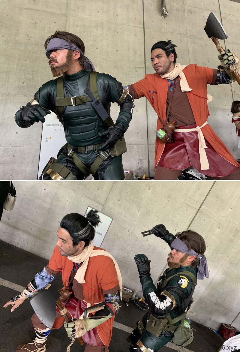 2019日本东京TGS2019电玩情报 场外cosplay经典角色欣赏