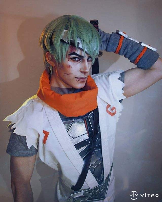 美少年Gehe Cosplay《一级玩家》 Z照片令人热血沸腾