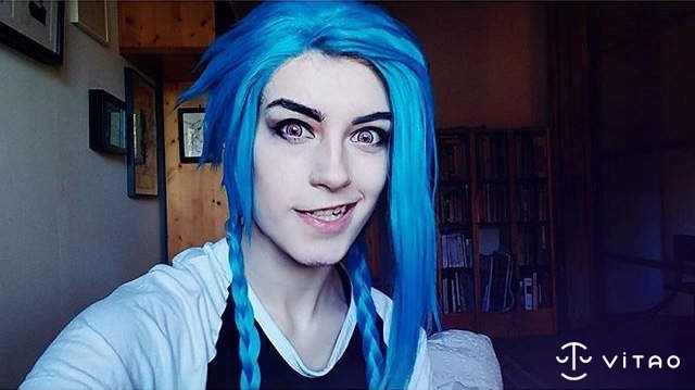 美少年Gehe Cosplay《一级玩家》 Z照片令人热血沸腾