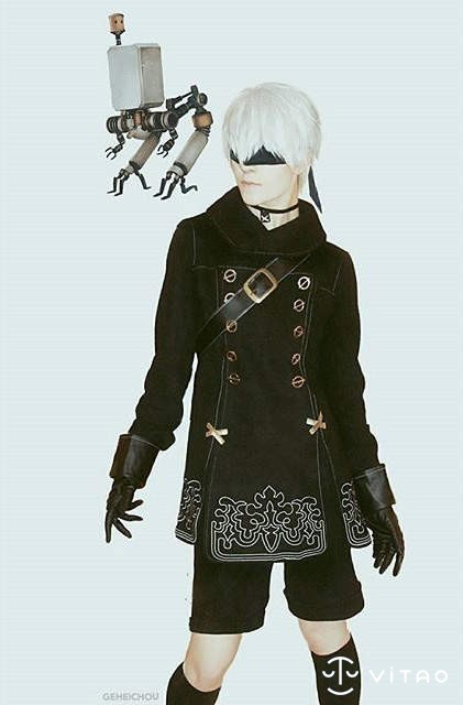 美少年Gehe Cosplay《一级玩家》 Z照片令人热血沸腾