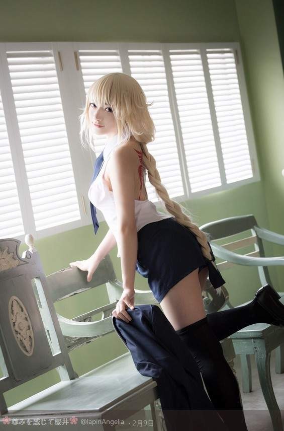 有痣美女cosplay碧蓝航线 性感黑色丝袜诱人
