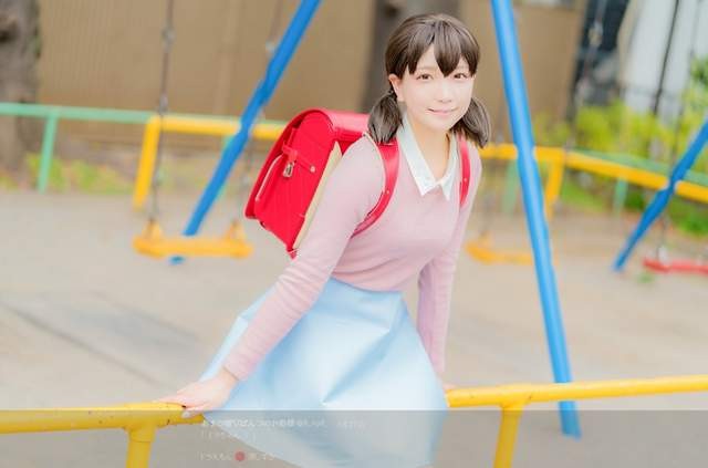 哆啦A梦真人版静香 あまつ様cosplay静香诠释可爱