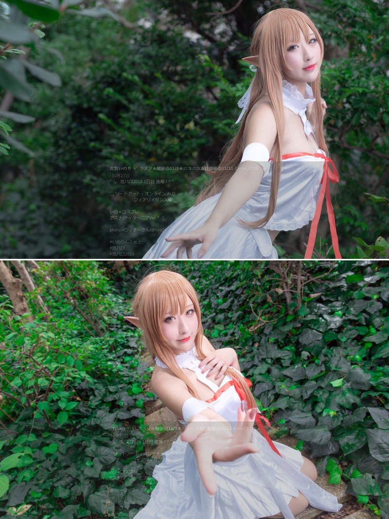 日本万圣节Coslay经典角色 《可爱小护士》桃月なしCoslay牧濑红莉栖