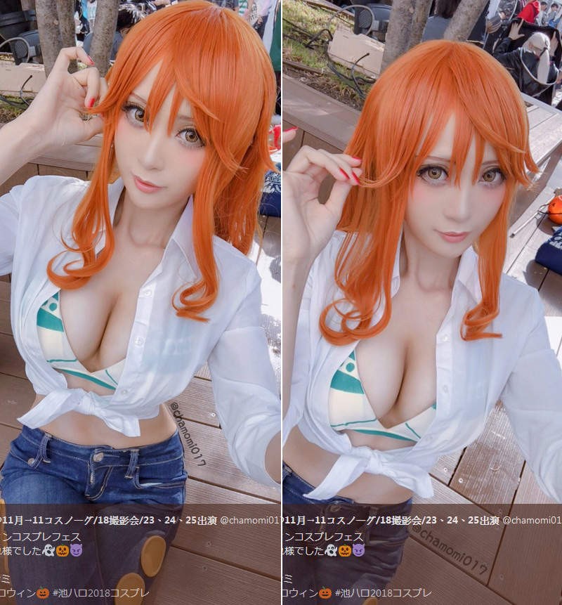 日本万圣节Coslay经典角色 《可爱小护士》桃月なしCoslay牧濑红莉栖