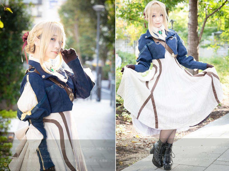 外国美女万圣节COSPLAY 桃月なしこ万圣节装扮角色超棒