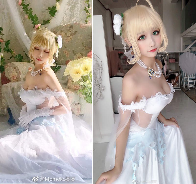 Momoko葵葵cosplay《不起眼女主角培育法》 Coser高度还原角色