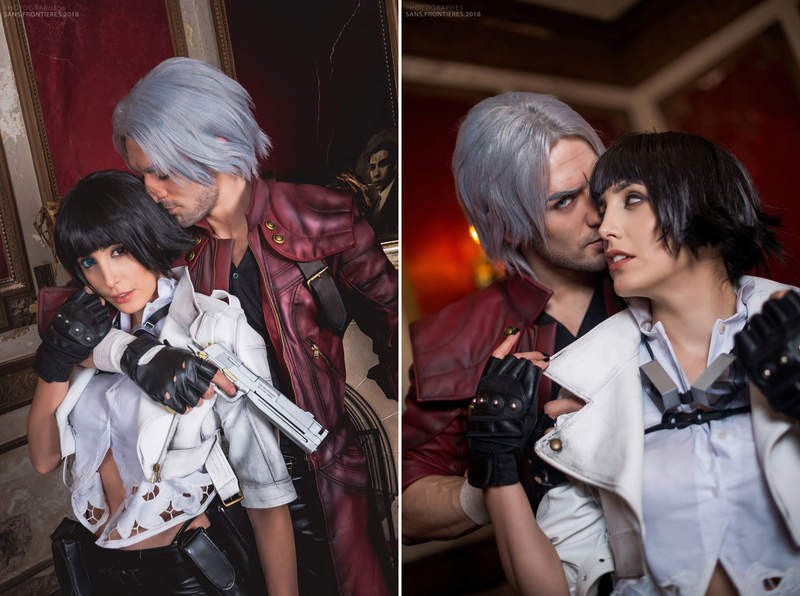 【蜗牛棋牌】肌肉帅哥Cosplay《恶魔猎人5》 腹肌男Leon Chiro角色扮演帅呆了