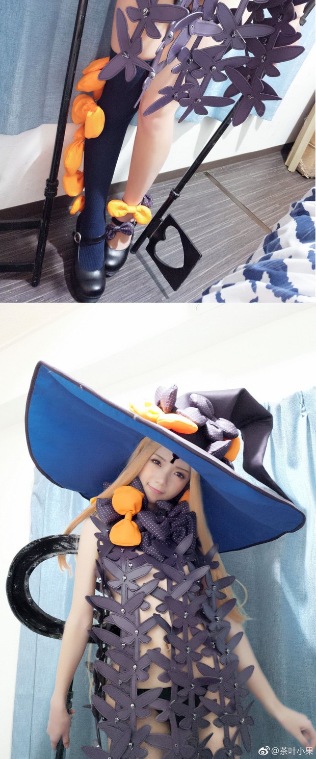 国内Coser神还原《FGO》双钥匙裸身“阿比”cosplay