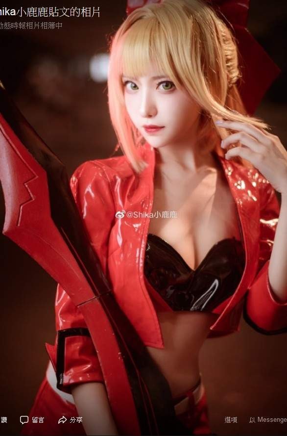 COser美女Shika小鹿鹿 Cosplay角色还原度超高