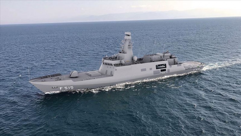 土耳其第一艘本土制造护卫舰即将完工