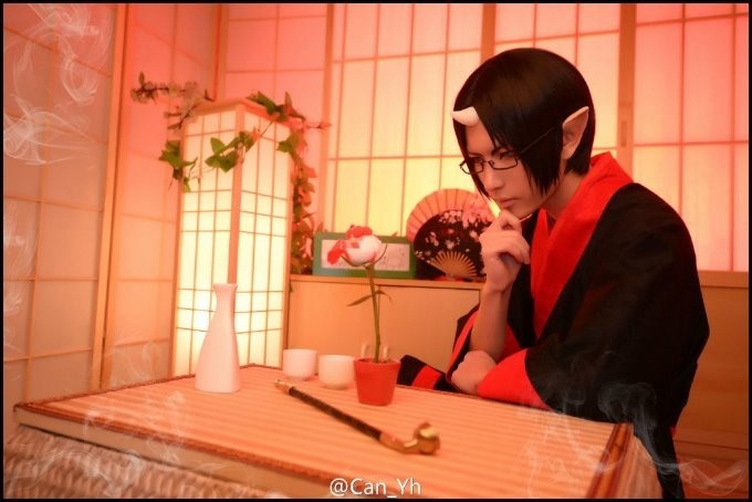 中国超魔性男Coser《Can_Yh》 魅惑脸蛋魔鬼身材婉若天仙下凡～