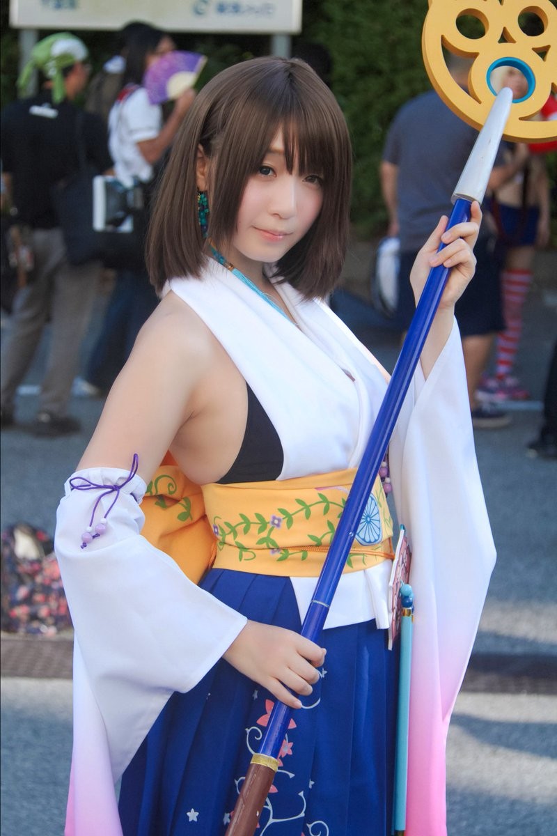 网友在ff现场见过尺度最大的cosplay伊织 超甜惊为天人