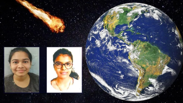 印媒：印度两名中学女生发现一颗小行星即将飞临地球