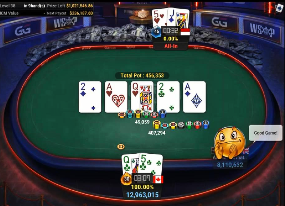 【蜗牛扑克】GG大师WSOP豪客赛丹牛55对遭河杀!本周中国时区赛抓紧夺金机会