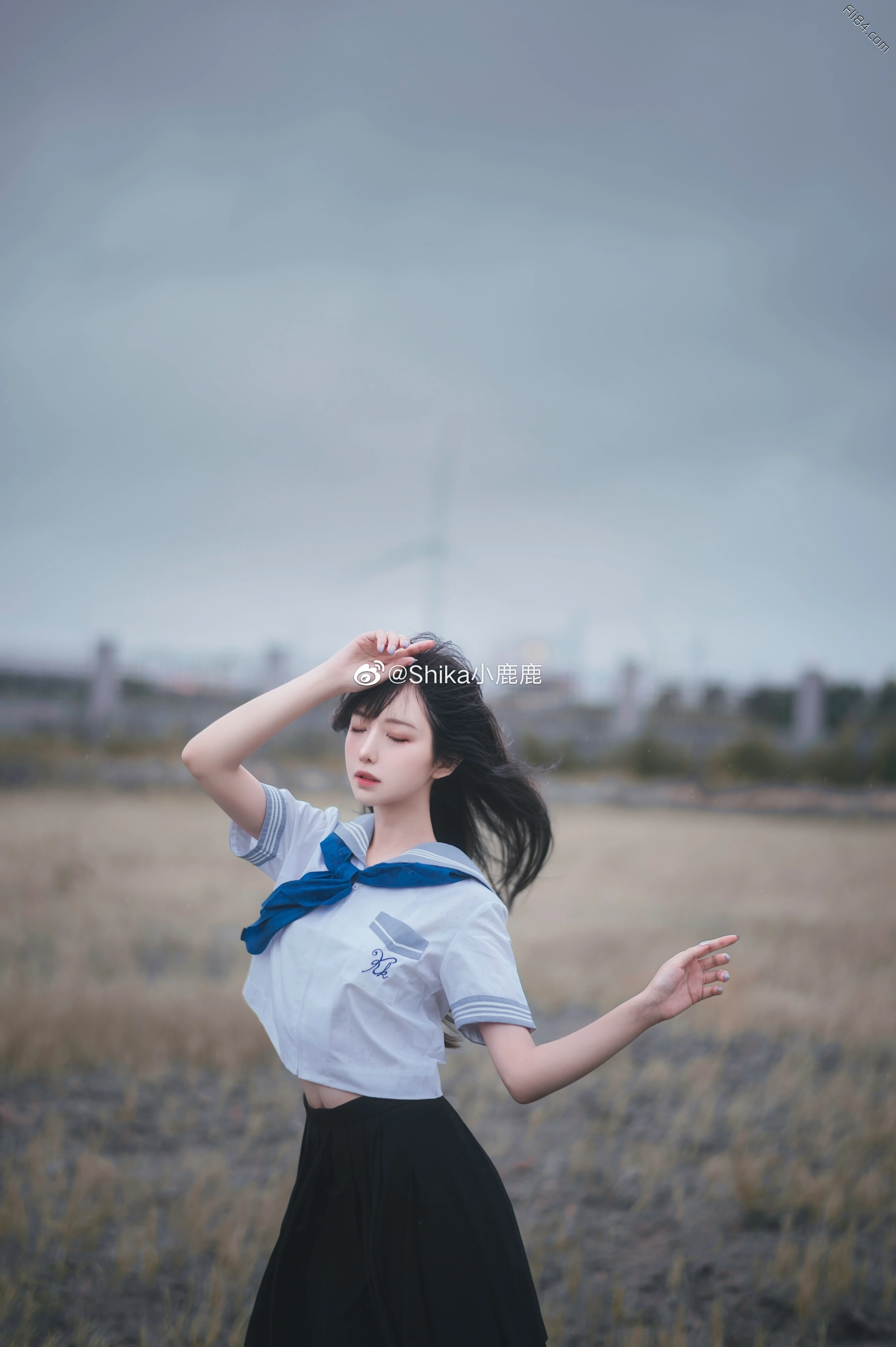 coser“Shika小鹿鹿”,外表甜美身材超给力的樱花妹！