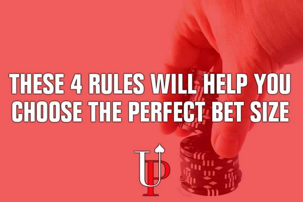 德州扑克帮助你选择完美下注尺度的四个法则