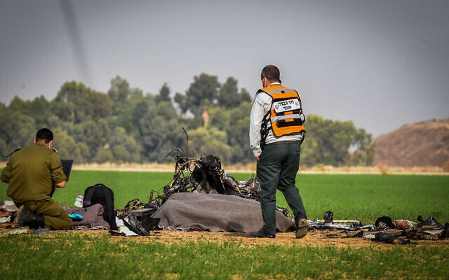 以色列2名飞行员在训练中坠机身亡