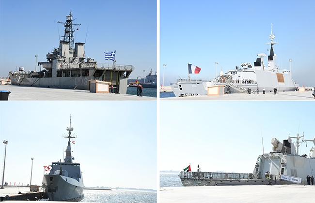 埃及、希腊、塞浦路斯在地中海展开联合军事演习