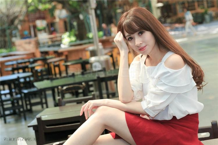 美腿番外篇系列 雪菁 街景外拍