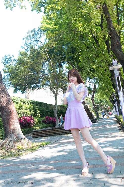 美腿番外篇系列 雪菁 街景外拍