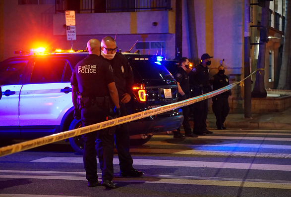 美国洛杉矶2020年犯罪报告显示该市凶杀暴力犯罪激增