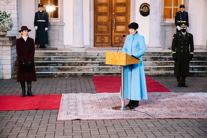 爱沙尼亚总统卡柳莱德任命新政府成员