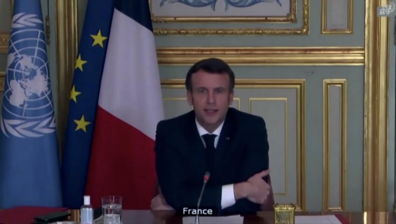 法国总统马克龙：应开展有效的多边气候外交