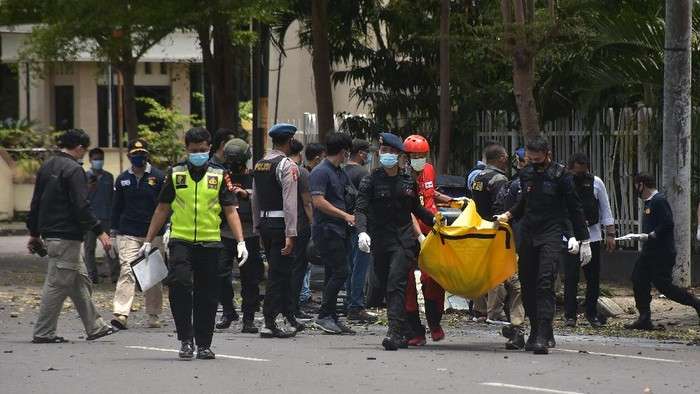 印尼官方确认望加锡大教堂爆炸致2人死亡 20人受伤