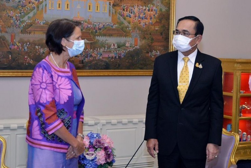 泰国总理巴育会见联合国缅甸问题特别代表