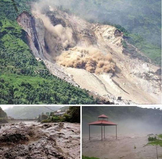 尼泊尔遭暴风雨袭击引发洪水 超过50人失踪