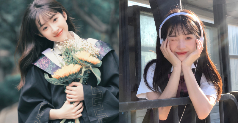 【蜗牛棋牌】畢業快樂！音樂班正妹學士服美照曝光…　校花美顏X氣質出眾太迷人