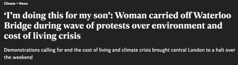 【蜗牛棋牌】英国气候活动家一边被警方抬着，一边接受采访...