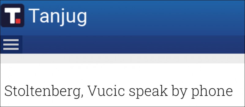 【蜗牛棋牌】科索沃局势升级,北约秘书长致电武契奇
