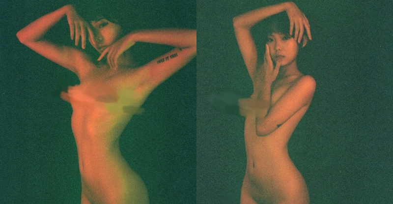 空靈感正妹「Joycebabe」全裸上陣大展美體，若隱若現神祕帶讓人理智比膠片還崩壞！