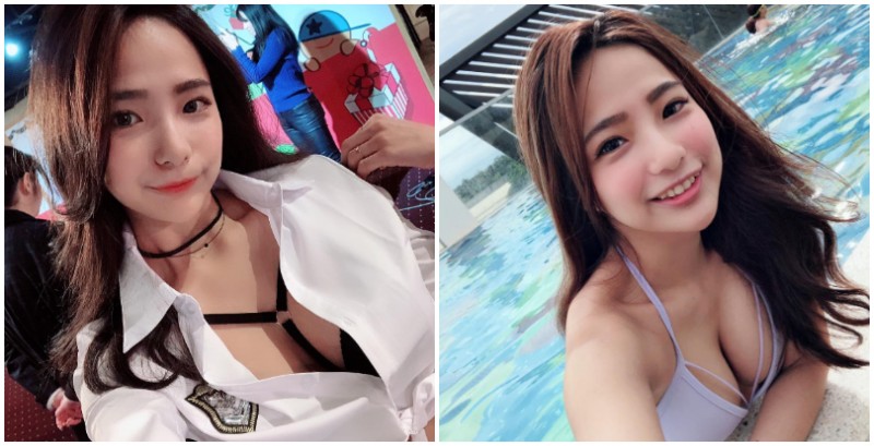 【蜗牛棋牌】這種穿搭心機太重了！知名「正妹實況主」貝莉莓白襯衫底下藏著火辣小祕密