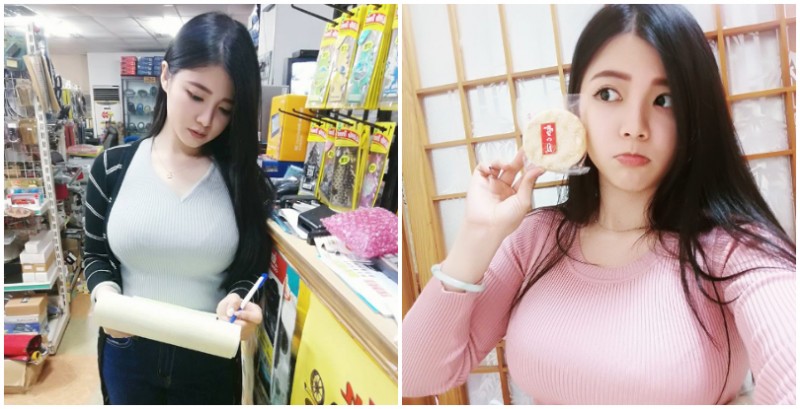 【蜗牛棋牌】嘉義的朋友嗨起來！汽車保養店的超正「隱乳系正妹」，車友們都想去朝聖啦！