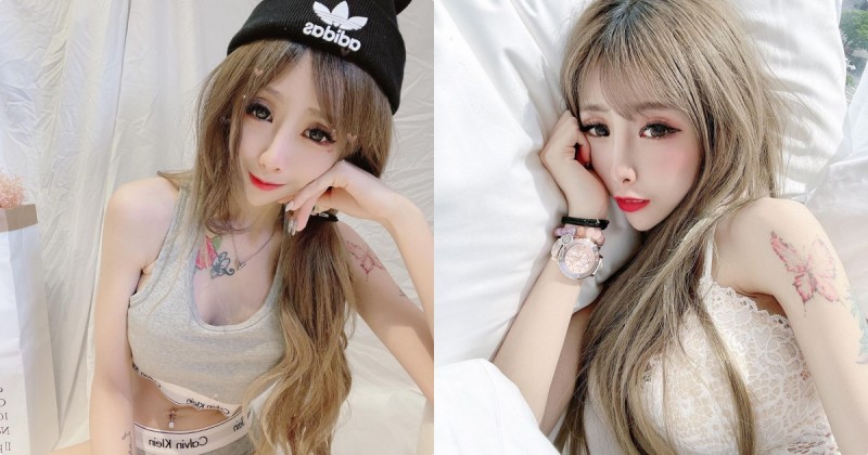 【蜗牛棋牌】電眼正妹「BeBe」穿搭美照好辣，「白皙光滑的線條」好吸眼球！