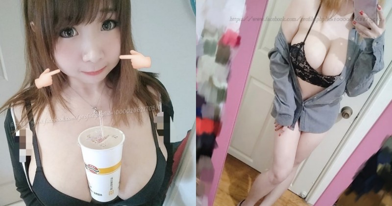 多功能奶奶置物架！「雪白巨乳妹」胸部是大平台，各種飲品都能hold住！